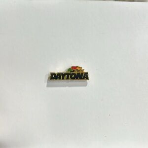 Vintage & Rare Daytona International Speedway Racing Gold Hat Pin Lapel